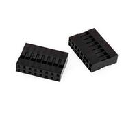 Reland Sun 20pcs 2.54mm Connector 2.54mm Double Row Plastic Shell Plug 2 * 2P 3P 4P 2 * 5P 6P 7P 8P 9P 10P 20P (2 * 8P)