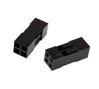 Reland Sun 20pcs 2.54mm Connector 2.54mm Double Row Plastic Shell Plug 2 * 2P 3P 4P 2 * 5P 6P 7P 8P 9P 10P 20P (2 * 2P)