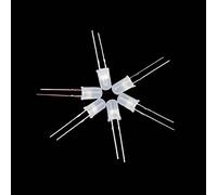 Reland Sun 20pcs 5MM RGB slow flash fast flash F5 colorful red green blue LED (Foggy,Fast Flash)