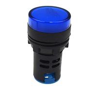 Reland Sun 22mm LED Indicator Power Indicator Light Green Yellow Red Blue White AD16-22D/S (24V,blue)