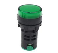 Reland Sun 22mm LED Indicator Power Indicator Light Green Yellow Red Blue White AD16-22D/S (36V,green)