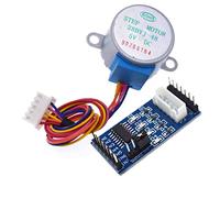 Reland Sun 28YBJ-48 Geared Stepper Motor + ULN2003 Driver Test Module Board DC 5V (ULN2003+Motor)