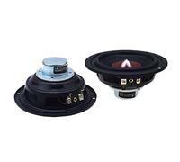 Reland Sun 2pcs 4 Inch Full Range Speaker Unit DIY 4ohm 8ohm 25W Tweeter MID-Bass Audio Loudspeaker (4ohm)