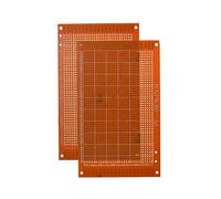 Reland Sun 2PCS 9x15cm 9 * 15 DIY Prototype Paper PCB Universal Experiment Matrix Circuit Board