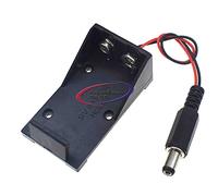 Reland Sun 3pcs 9V Battery Clip Connector Cable with Holder Box Power Module 6F22 6LR61 mn1604 pp3