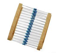 Reland Sun 50pcs 2W Metal film resistor 1R ~ 1M 100R 220R 330R 1K 1.5K 2.2K 3.3K 4.7K 10K 22K 47K 100K 100 220 330 1K5 2K2 3K3 4K7 ohm (51K)