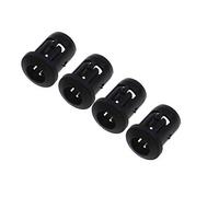 Reland Sun 50PCS F3mm F5mm lamp sleeve led fixed seat long sleeve lamp holder F3 F5 long buckle black lampshade plastic belt small chuck (F5mm)