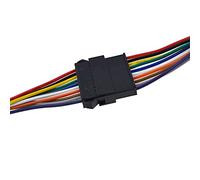 Reland Sun 5pair SM2.54mm 2p 3p 4p 5p 6p 7p 8p 9p 10p 11p 12p Plug 150mm Male to Female Wire Connector 22AWG (11P)