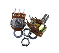 Reland Sun 5pcs B1K B2K B5K B10K B20K B50K B100K B500K B1M 6Pin Shaft WH148 Potentiometer 1K 2K 5K 10K 20K 50K 100K 500K 1M (2K Ohm)