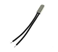 Reland Sun 5Pcs KSD9700 Normally closed 30-160 degree 5A 250V NC temperature control switch metal case (60 degree)
