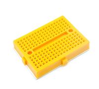 Reland Sun 5Pcs SYB-170 4.5 * 3.5 Mini Small Bread Board Breadboard PCB Circuit Panel (yellow)