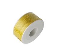 Reland Sun Colored Insulation Cable 250M 30 AWG 8-Wire Test Wrapping Wire, Copper Solid Cable (yellow)