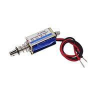Reland Sun JF-0530B DC 6V 12V 24V Push Pull Type 0530B Open Frame Electromagnet keep Force 5N Travel 10mm Linear Solenoid (6V)