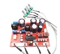 Reland Sun LM1036 tone board potentiometer separation with dual op-amp pre-amplifier servo power supply (Potentiometer separate version)