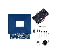 Reland Sun Metal Detector Module DIY Electronic Kit DC 3-5V Non-Contact Sensor Module Set Soldering Practice Kit (DIY Battery case)