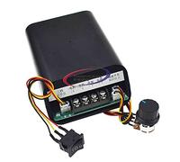 Reland Sun Motor Speed Controller, DC 10-55V 40A Digital Display DC Motor Speed Control CW CCW Reversible Switch for Controlling The DC Motor Speed