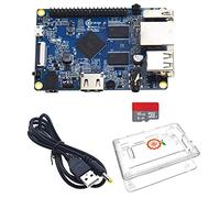 Reland Sun Orange Pi PC SET Orange Pi PC ABS Transparent Case 4.0MM -1.7MM USB to DC power cable Camera 2MP Camera with wide-angle lens (board+Power line+shell+16G)