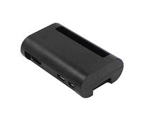 Reland Sun Pi Zero W Case ABS Box Cover Shell RPI Zero Enclosure Cases Box (Black-A)