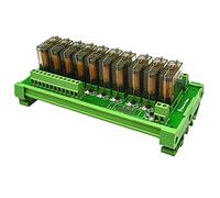 Reland Sun PLC amplifier TNKG2R-1E-1624P 1 SPDT DIN Rail Mount 12V 24V 10 Channel 1 SPDT 16A Pluggable Relay G2R-1-E (24V-NPN)