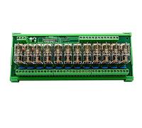 Reland Sun PLC amplifier TNKG2R-1E-1624P 1 SPDT DIN Rail Mount 12V 24V 12 Channel 1 SPDT 16A Pluggable Relay G2R-1-E (24V-PNP)