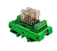 Reland Sun PLC amplifier TNKG2R-1E-1624P 1 SPDT DIN Rail Mount 12V 24V 2 Channel 1 SPDT 16A Pluggable Relay G2R-1-E (24V-NPN)