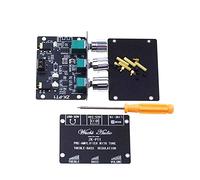 Reland Sun PT1 5.0 Decoder Board Audio Receiver Decoder Stereo Tone Board Dual Channel Stereo Low Noise Amp Knob For Amplifier