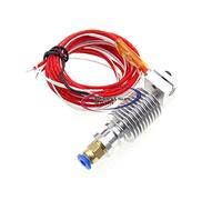 Reland Sun Short distance or Long distance J-head Hotend DIY V5 for 1.75mm/3.0mm Bowden Extruder 0.2mm/0.3mm/0.4mm Nozzle Optional (long 0.4MM-1.75MM)