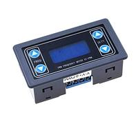 Reland Sun Signal Generator DC 3.3-30V Function Generator 5-30mA LCD Display PWM Pulse Frequency Duty Cycle Rectangular Wave Square Wave Signal Generator