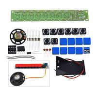 Reland Sun Solder Practice Kit, Piano Soldering Kit DIY Soldering Practice Piano Electronic Kit NE555 Electronic Kit Soldering Electronic Welding Training (DIY+Battery case)