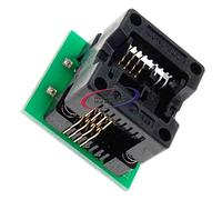 Reland Sun SOP8/SOP16 to DIP8 SA602 IC Socket Programmer Adapter Socket 150mil 208mil 300mil (SOP8 to DIP8-150mil)