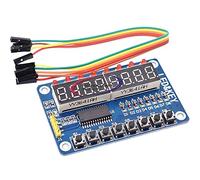 Reland Sun TM1638 8 Bits Digital LED Tube Display Module with 8 LEDs 8 Button keys