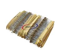 Reland Sun Total 1500Pcs 75 kinds each 20pcs carbon film resistor kit 1/4W 5%