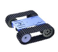 Reland Sun TP101 Premium Robot Tracked Tank Car Chassis Starter Kit with DC Motor (Blue)