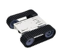 Reland Sun TP101 Premium Robot Tracked Tank Car Chassis Starter Kit with DC Motor (Silver)