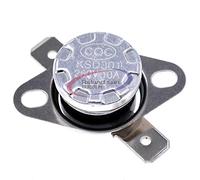 Reland Sung 5PCS KSD301 250V 10A Normal Closed or Open Temperature Switch Thermal Control 30°C-160°C Centigrade (Normal Closed 50°C)