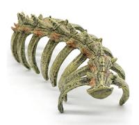 relaqcc Aquarium Skull Animal Skeletons, Reptile Tank Accessories, Fish Tank Decorations for Amphibians, Betta Fish, Shrimp, Hermit Crab, Leopard Gecko