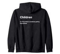 Relatable Funny Dictionary Definition Children Zip Hoodie