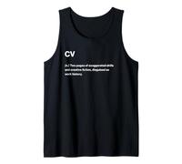 Relatable Funny Dictionary Definition CV Tank Top