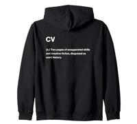 Relatable Funny Dictionary Definition CV Zip Hoodie