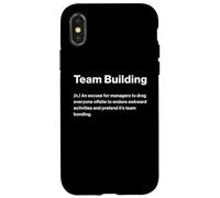 Relatable Funny Dictionary Definition Team Building Case for iPhone X/XS