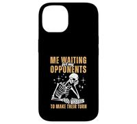 Relatable Skeleton Waiting For Turn Rummikub Player Game Case for iPhone 14