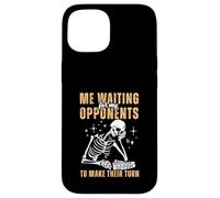 Relatable Skeleton Waiting For Turn Rummikub Player Game Case for iPhone 15