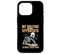Relatable Skeleton Waiting For Turn Rummikub Player Game Case for iPhone 16 Pro