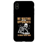 Relatable Skeleton Waiting For Turn Rummikub Player Game Case for iPhone XS Max