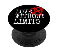 Relationship Anarchy Saying Love Without Limits Polyamory PopSockets Adhesive PopGrip
