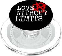 Relationship Anarchy Saying Love Without Limits Polyamory PopSockets PopGrip for MagSafe