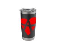 Relationship Anarchy Symbol Logo RA Free Poly Love Anarchist Stainless Steel Insulated Tumbler