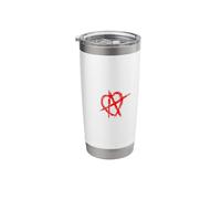 Relationship Anarchy Symbol Logo RA Free Poly Love Anarchist Stainless Steel Insulated Tumbler