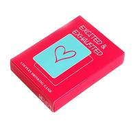 Relationship Card Game - Couples Interactive Deck, Playful Fun Naughty Romantic Unforgettable | Convenient Dating Party Favor Game for Lovers Night Drinking Valentine Activities Entertainment