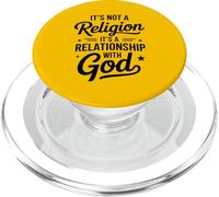 Relationship God Not A Religion Christian Faith PopSockets PopGrip for MagSafe